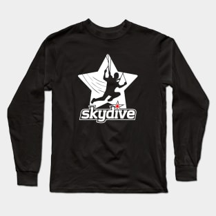 Mod.1 Paratrooper Skydiving Skydive Freefly Freefall Sport Long Sleeve T-Shirt